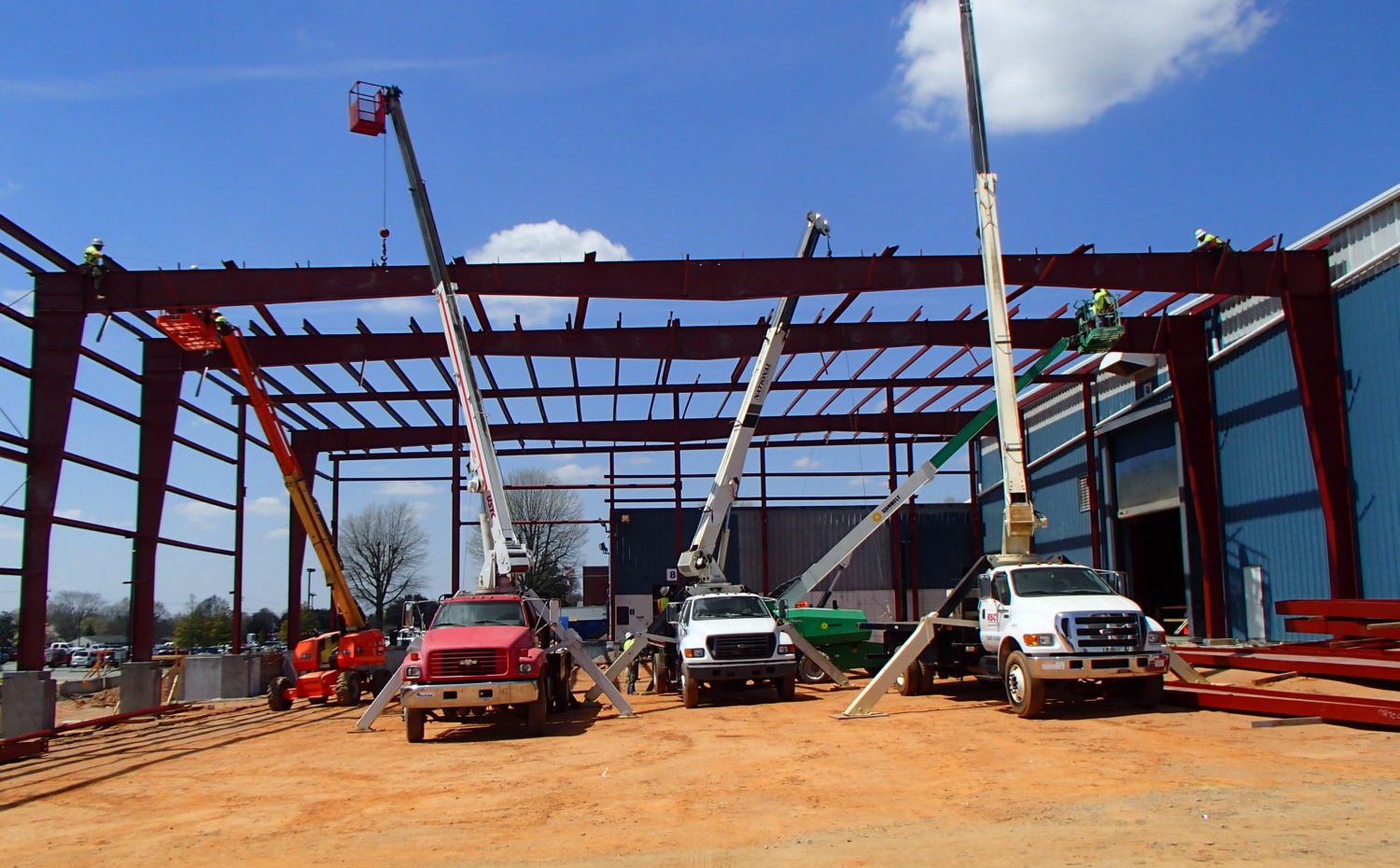 Steel Erection Myrick Construction Greensboro, NC