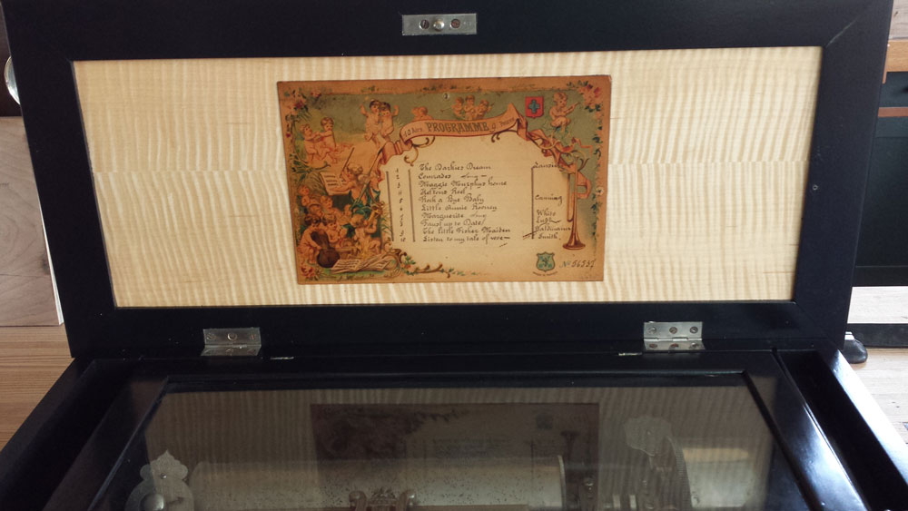 Music Box Repair Myrl Phelps
