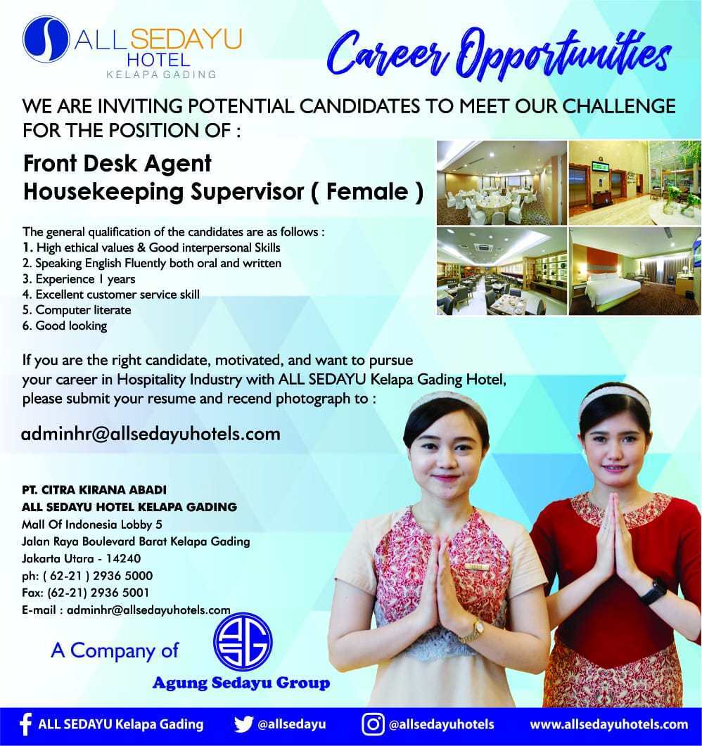 Lowongan Kerja Di Jakarta Utara Lulusan Smk Dramatoon