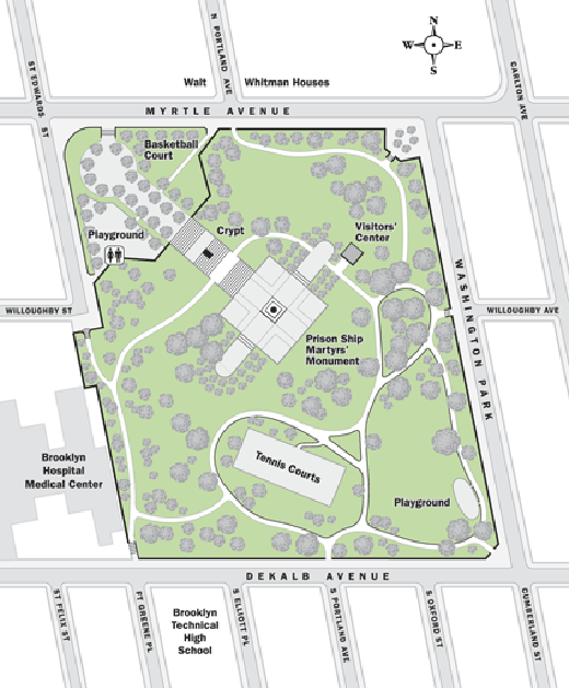 Map Of Fort Greene Park Brooklyn Aurie Shaylyn