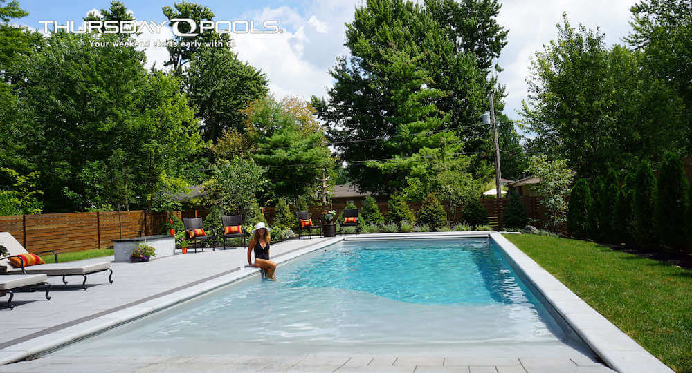 Grace Beach Entry United Pools & Spas Fiberglass Pools Myrtle