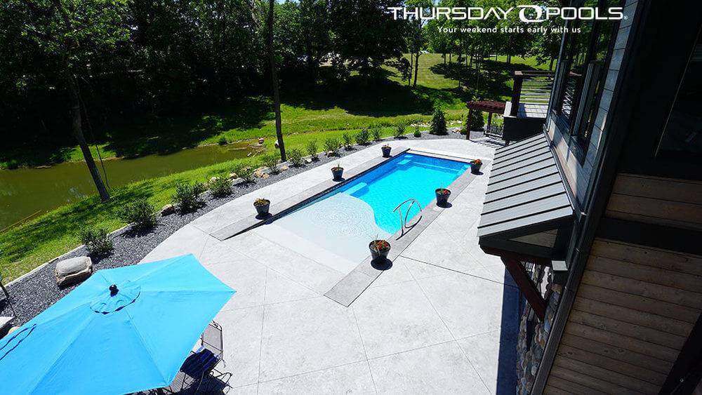 Grace Beach Entry United Pools & Spas Fiberglass Pools Myrtle