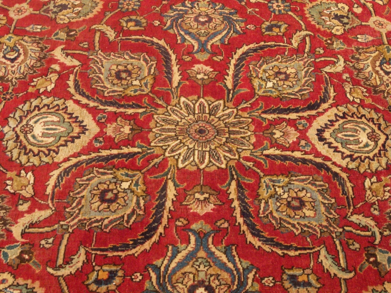 Nomads Monterey 10x13 Antique Persian Tabriz Rug