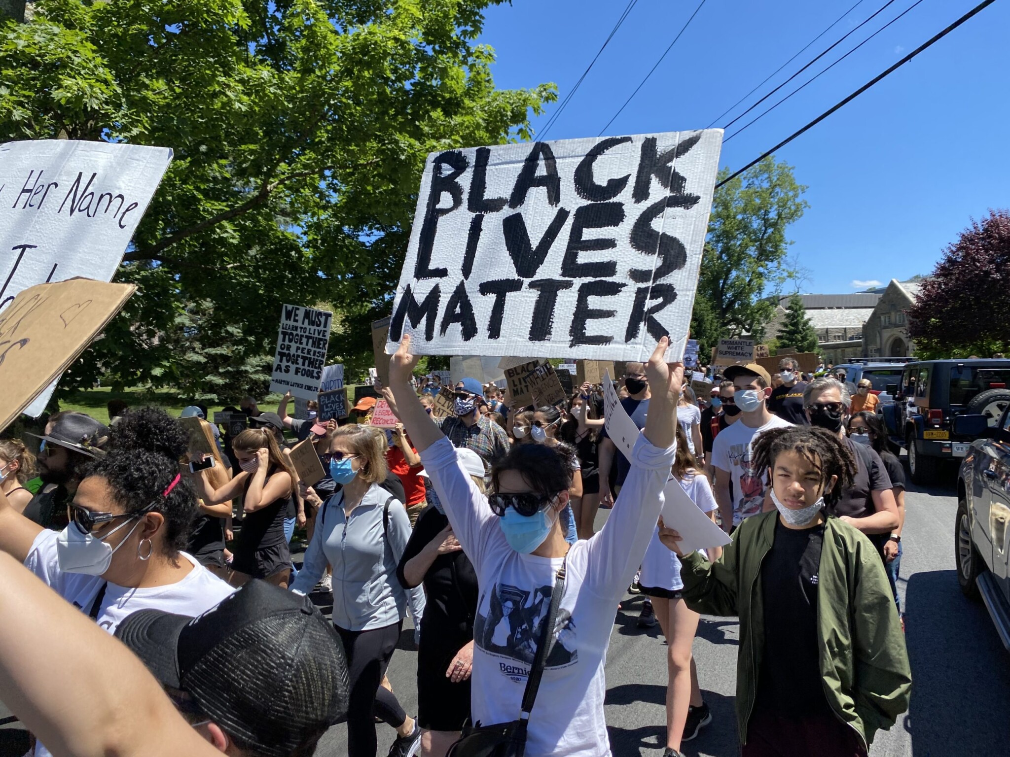 VIDEO Black Lives Matter Rye March & Protest