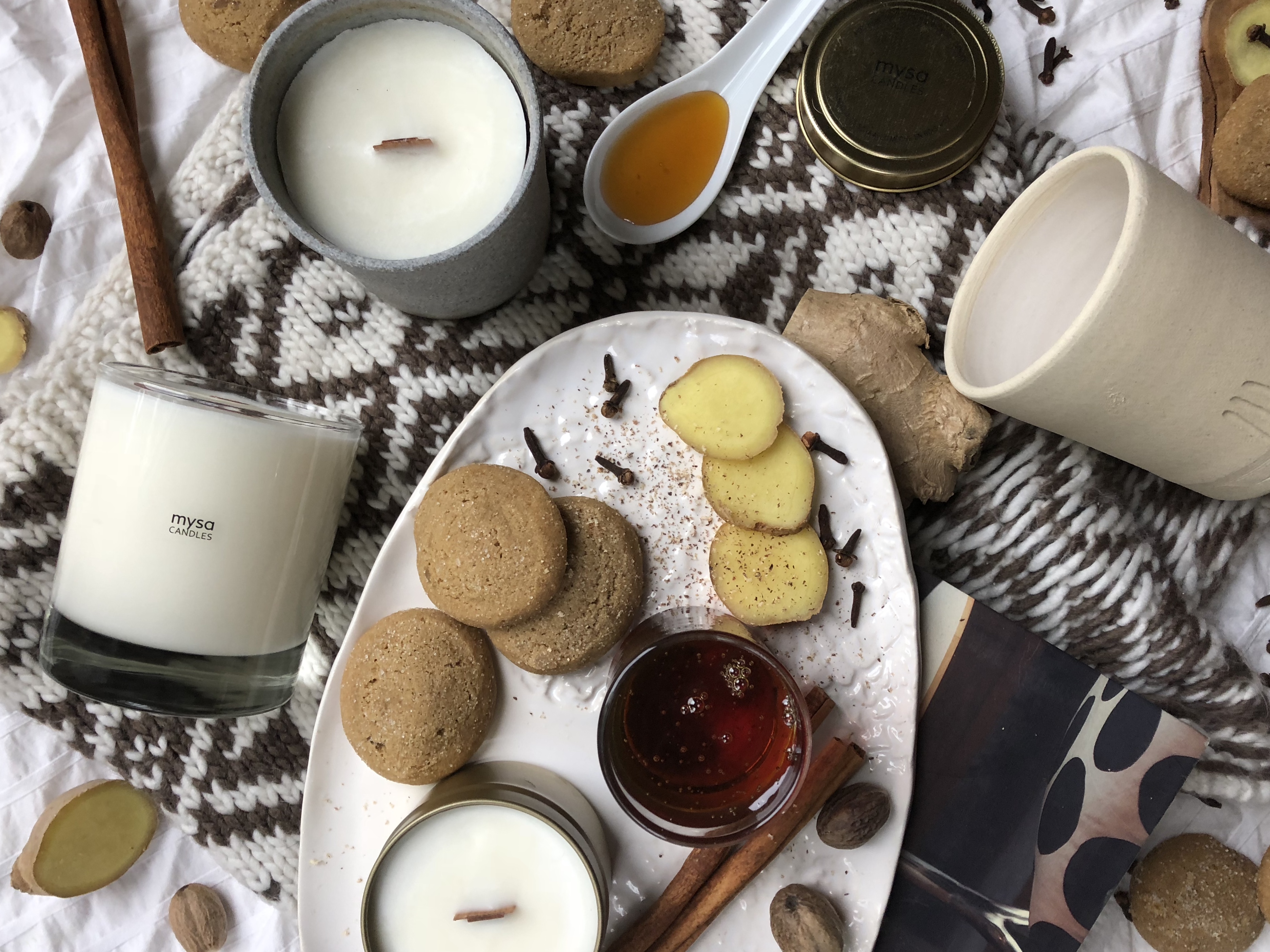 Maple • Gingerbread Mysa Candles