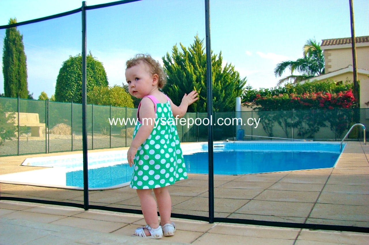 'Elite' Pool Safety Fence Cyprus swimming pool safety fences, safety