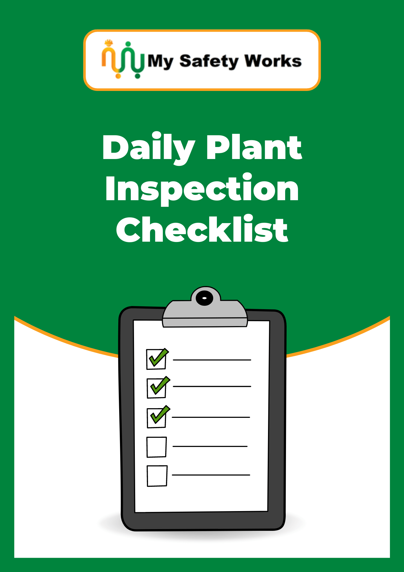 Daily Plant Inspection Checklist My Safety Works
