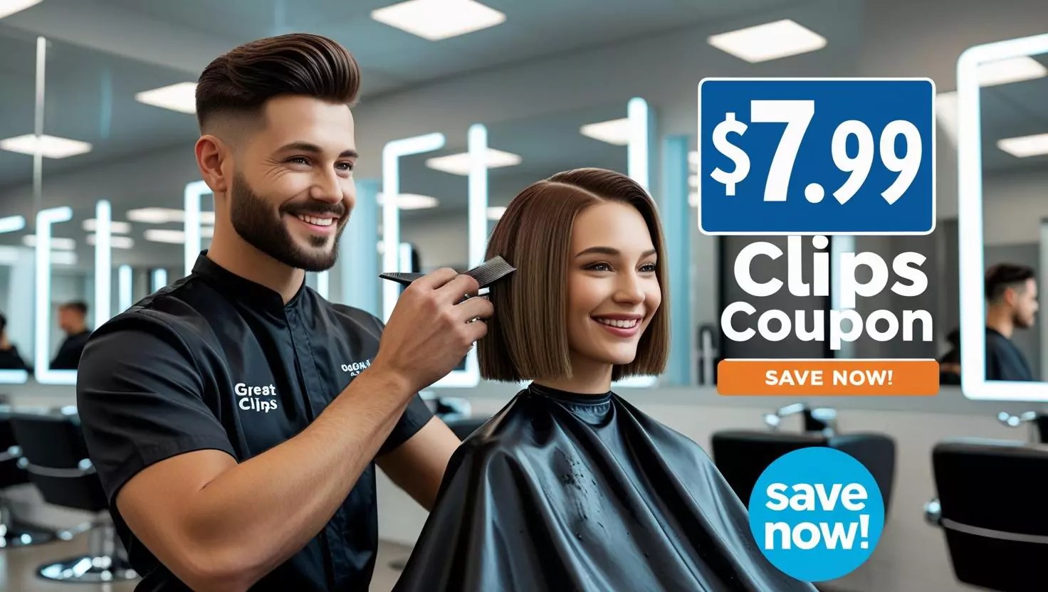 Great Clips Coupon $7.99 for Haircut (Oct 2025) - Salon Prices