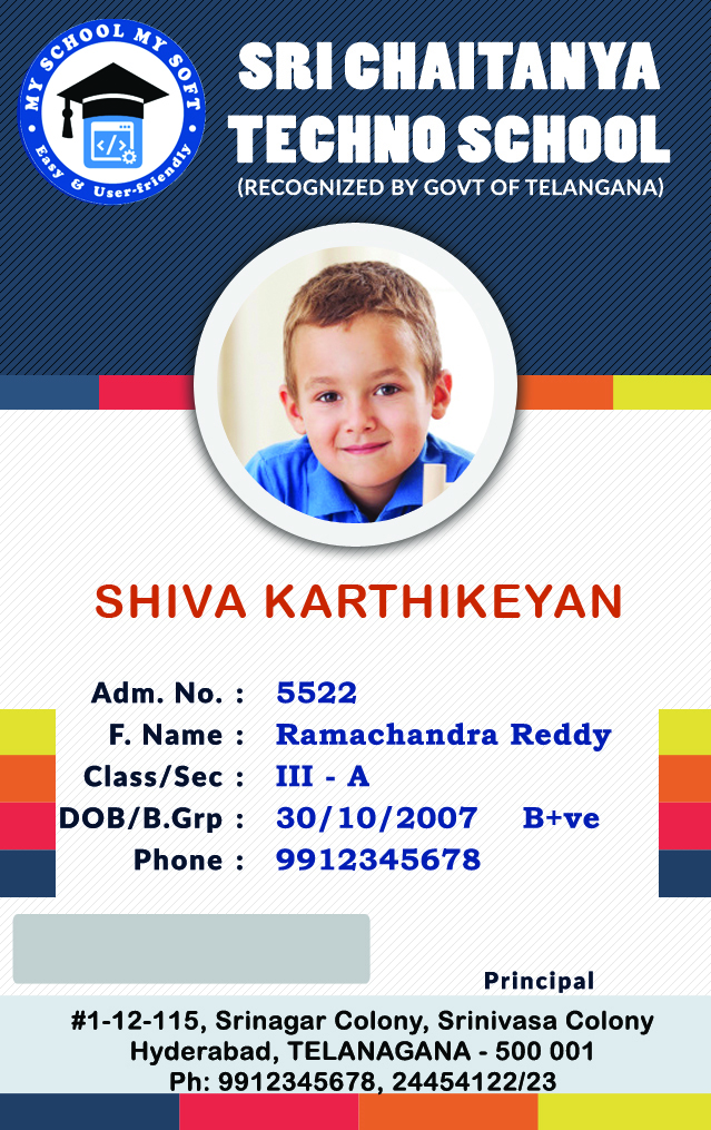ID Cards My School My Soft A Complete School Management Software