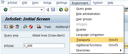 Move Query from One Client to Another( SQ01) SAP Supply Chain