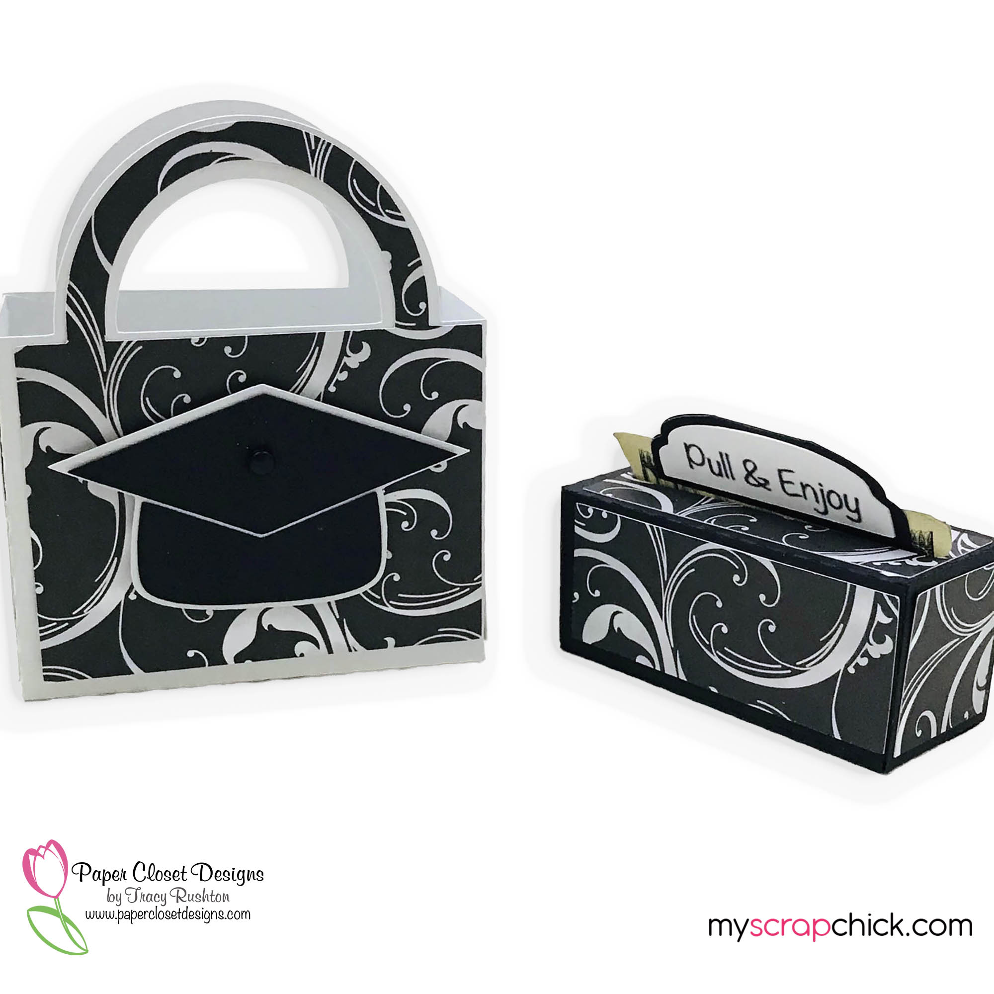 Graduation Money Box My Scrap Chick