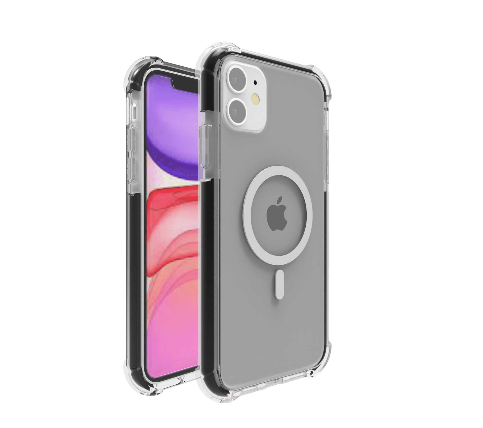 Clear, MagSafe Case iPhone XR/11 MyScreen Explorer Hero MagSafe