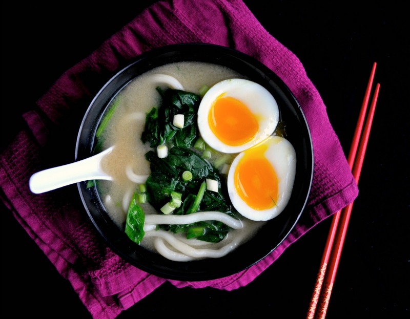 Udon Soup with a Soft Boiled Egg Recipe My Second Breakfast