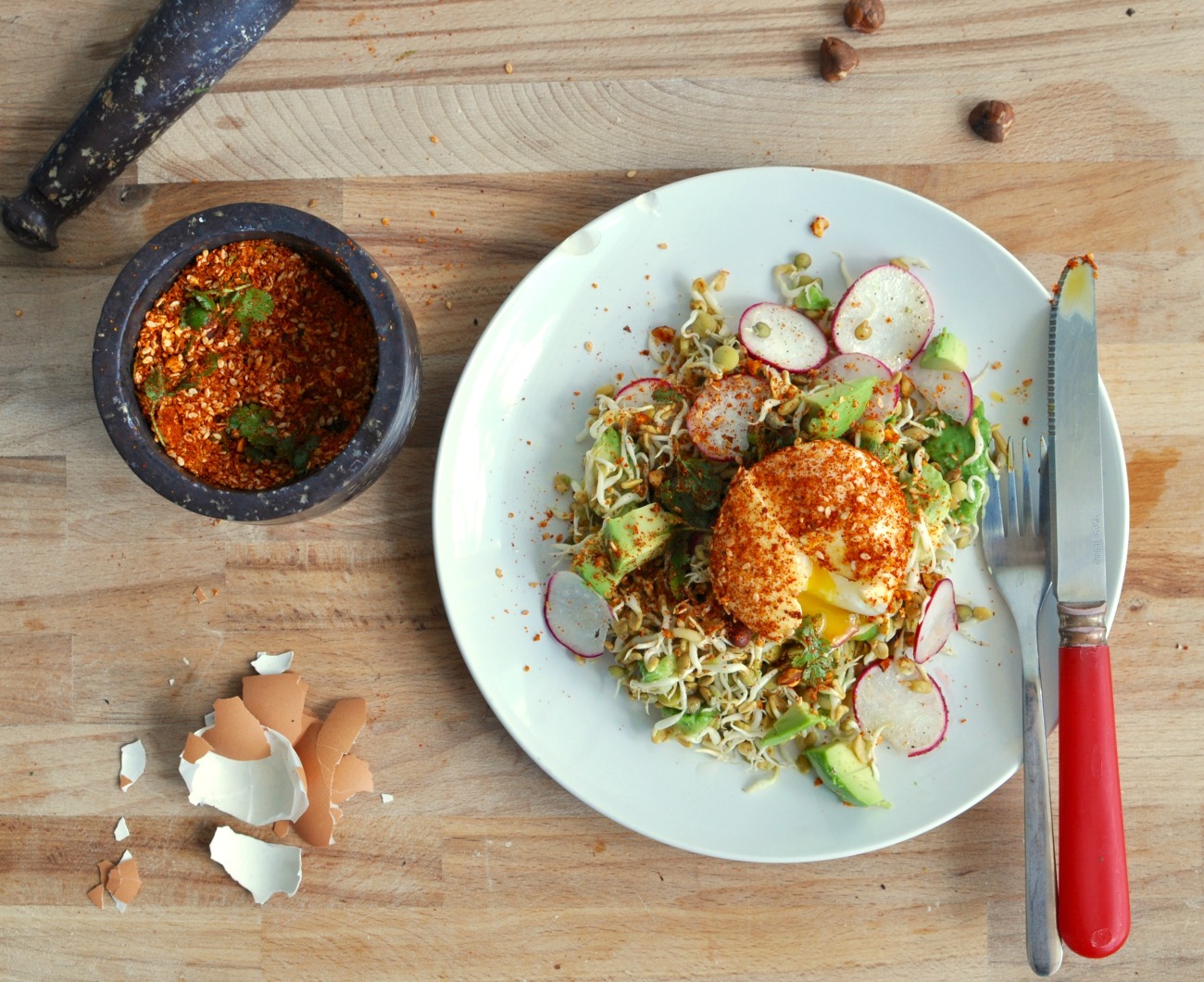 Spice Covered Soft Boiled Egg Recipe My Second Breakfast