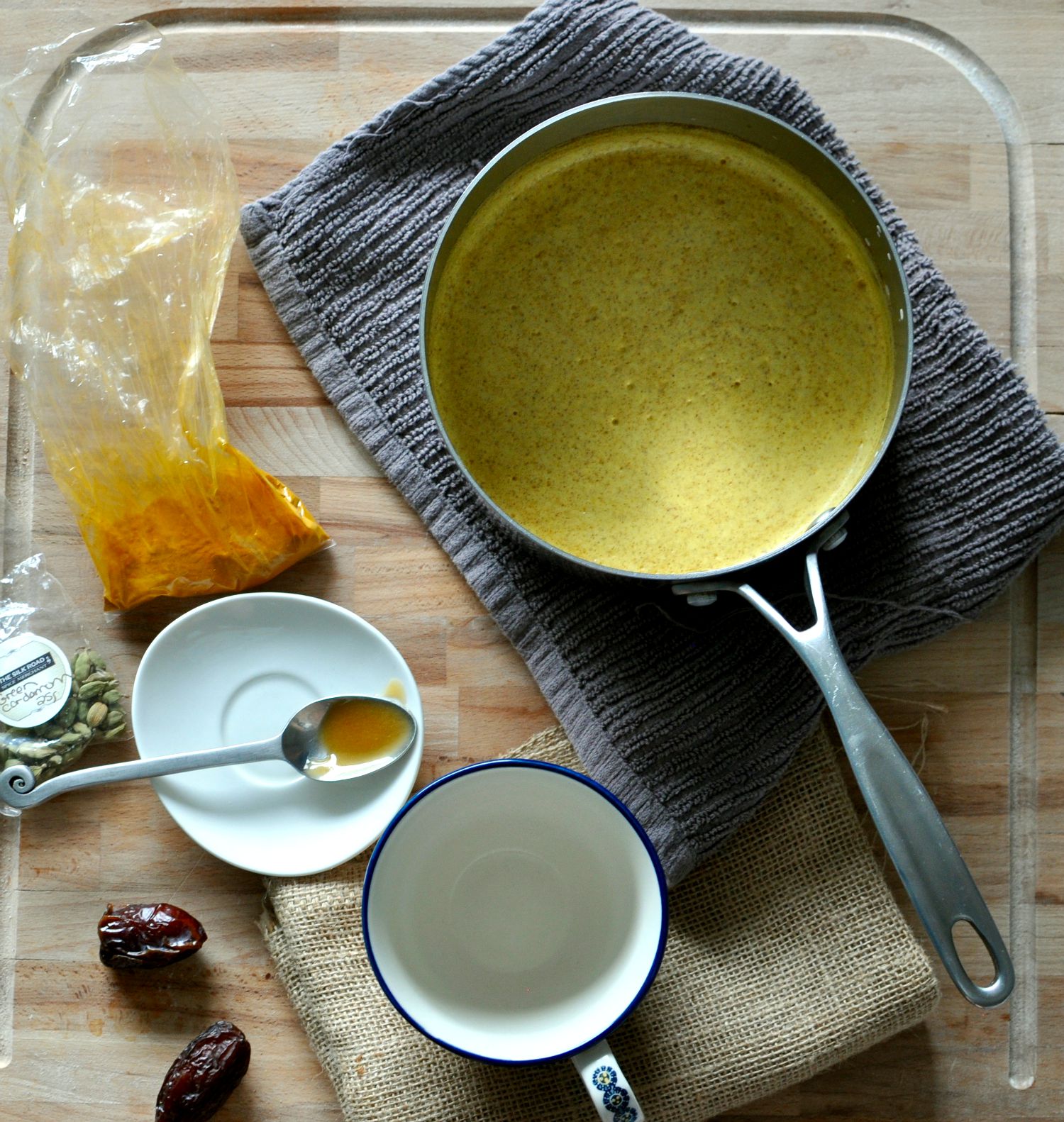 Hot, Spiced Turmeric Milk Recipe My Second Breakfast