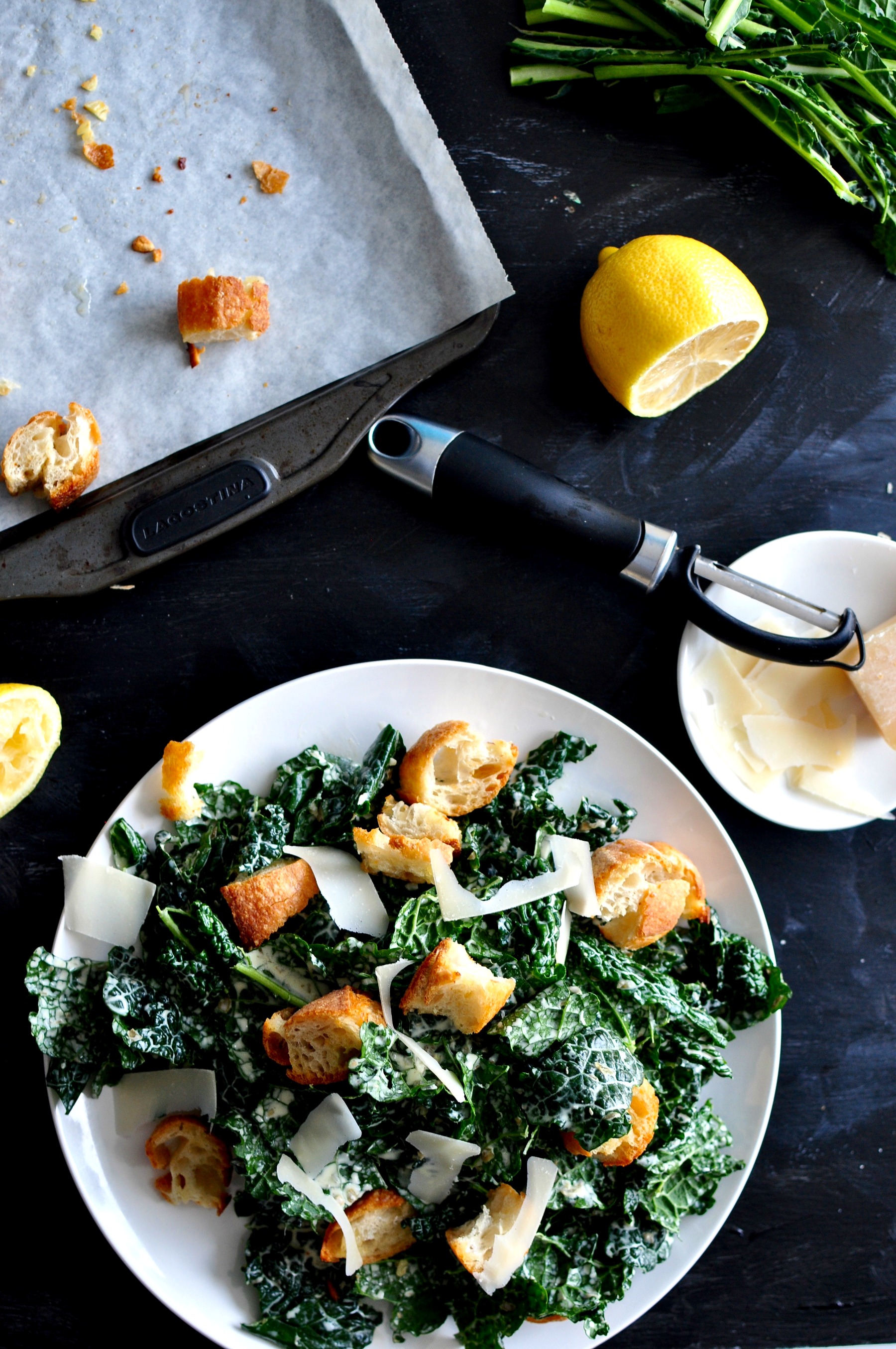 Kale Caesar Salad Recipe My Second Breakfast