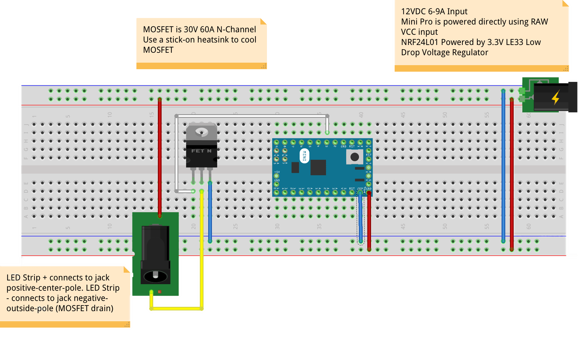 Dimmable LED Actuator MySensors Create your own Connected Home