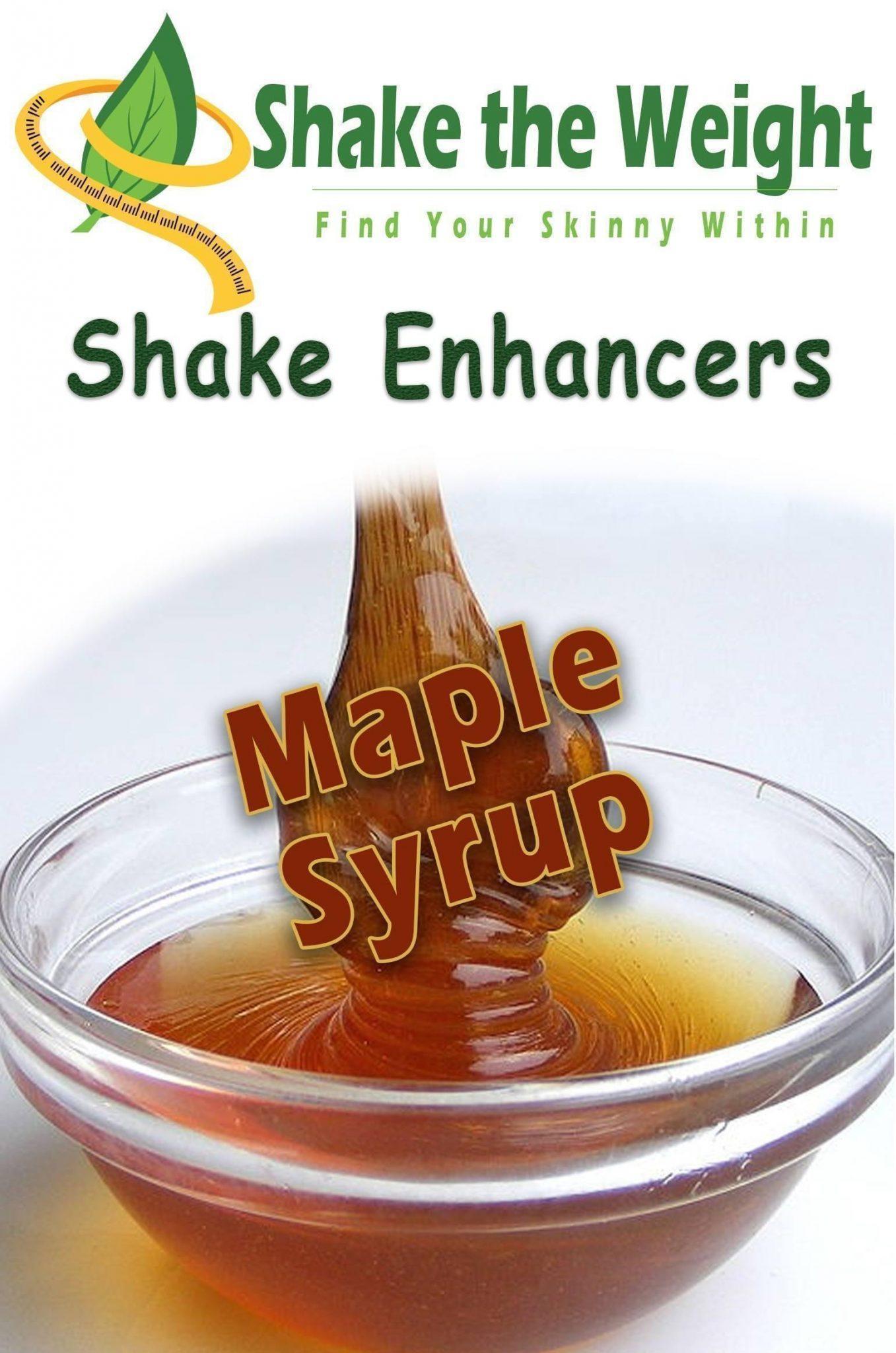 Shake The Weight Maple Syrup My Shake the Weight Plan
