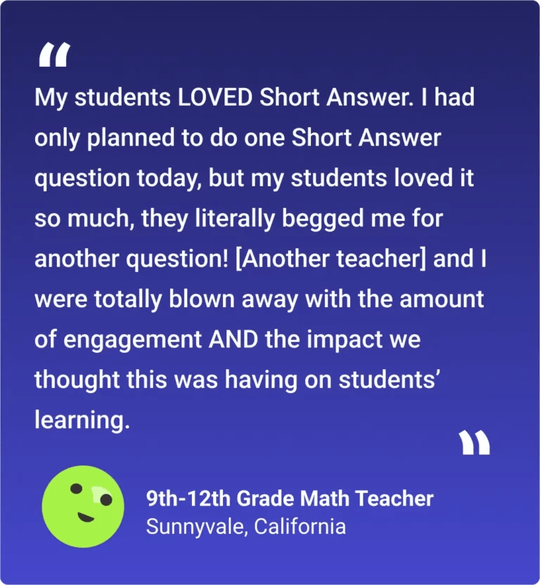 Short Answer Peer feedback for more social, engaging, effective