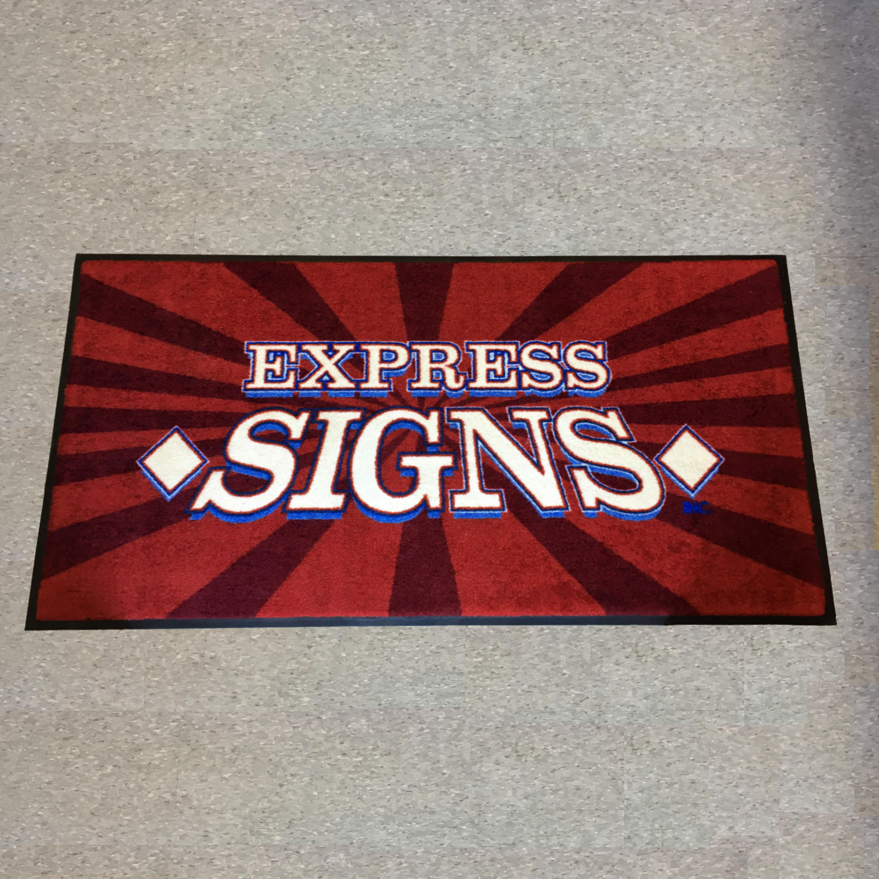 Digiprint HD Nylon Logo Mat Express Signs