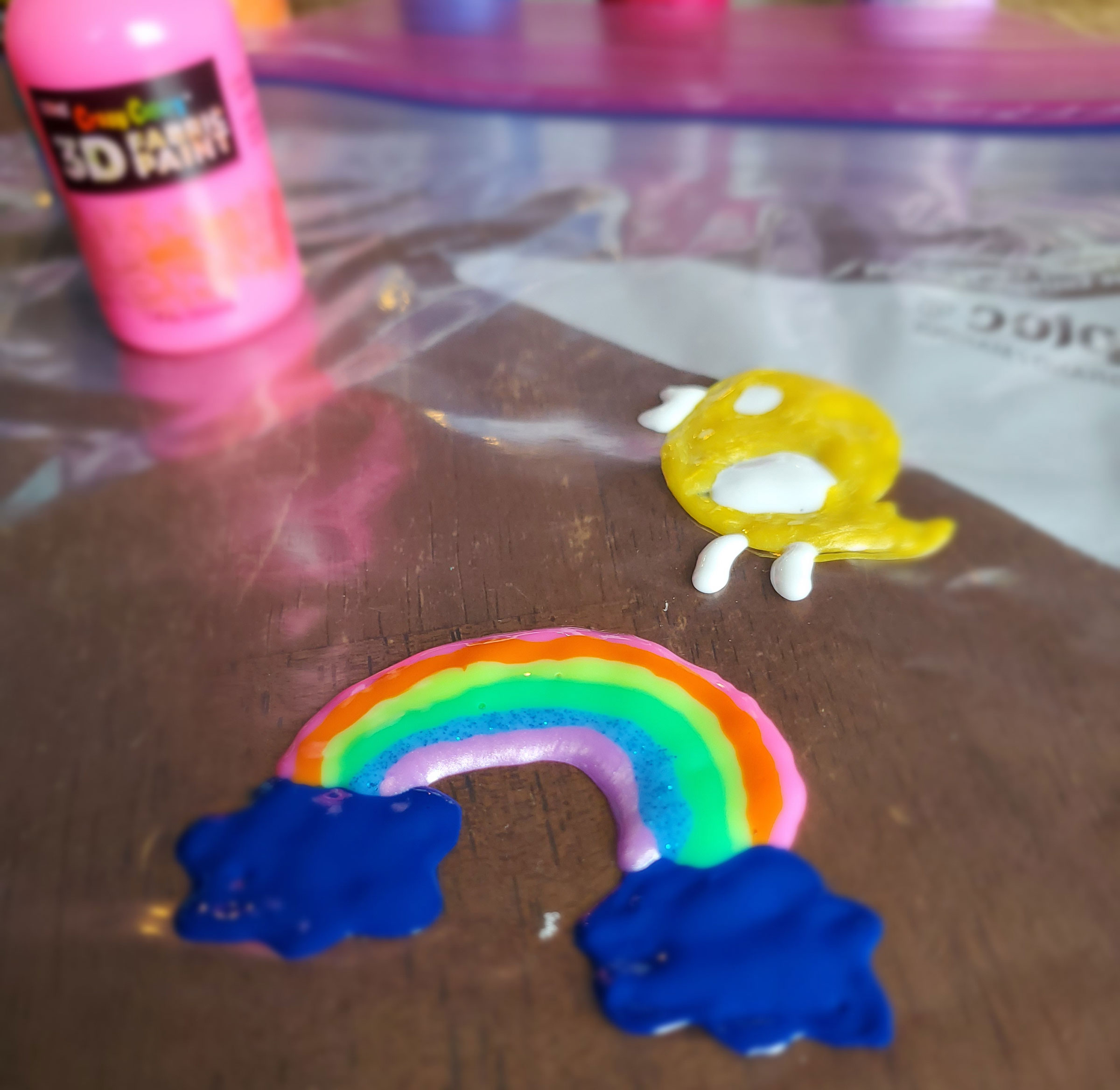 DIY window clings