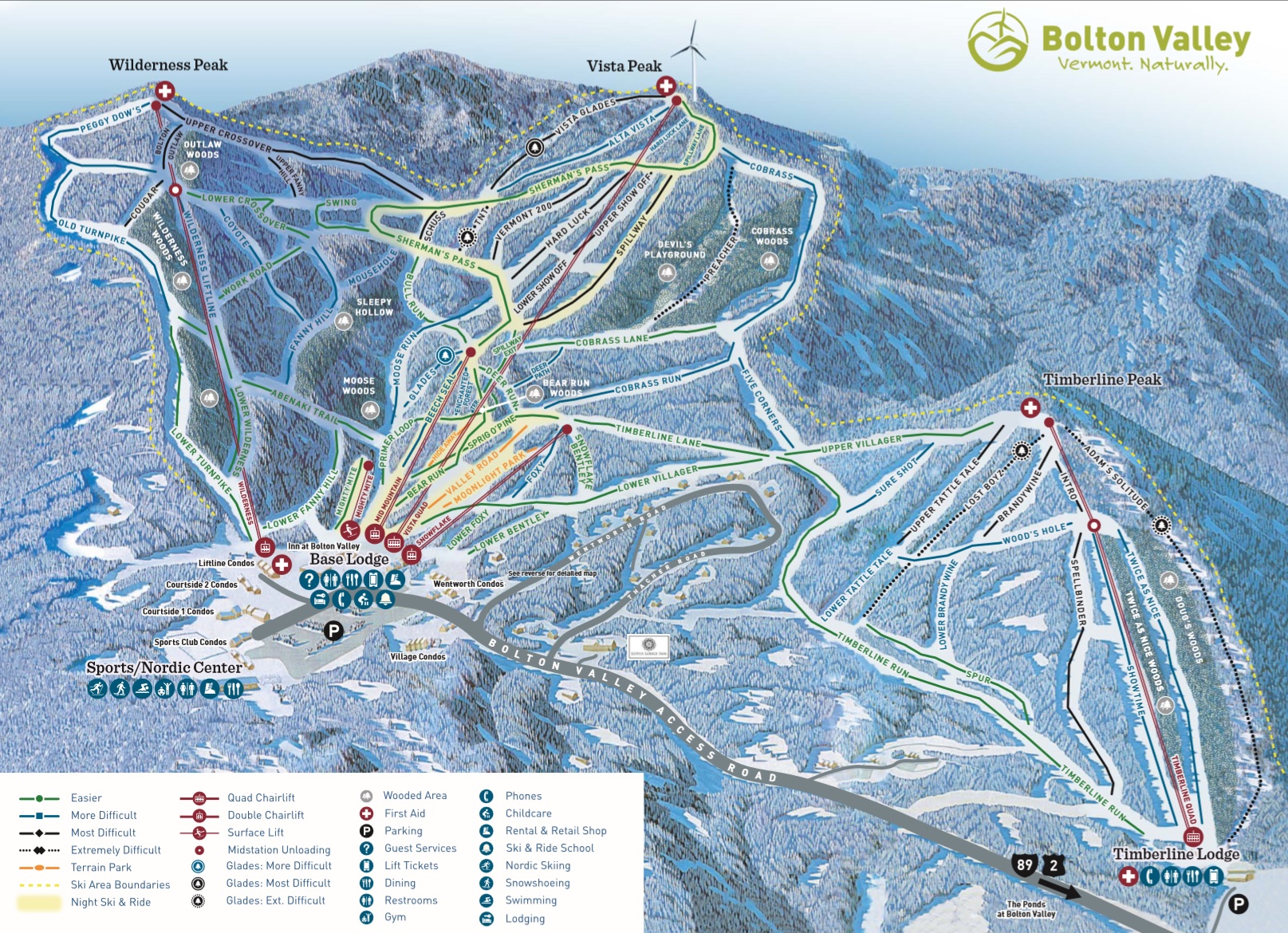 My Ski Search Bolton Valley Ski Mountain in Bolton Valley, VT