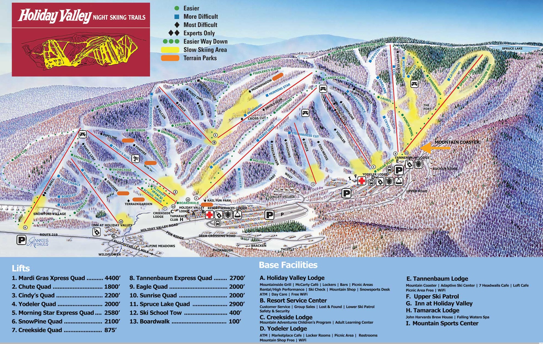 My Ski Search Holiday Valley Resort Ellicottville, NY
