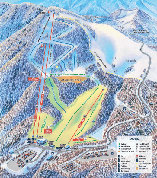 My Ski Search Cataloochee Ski Area in Maggie Valley, NC