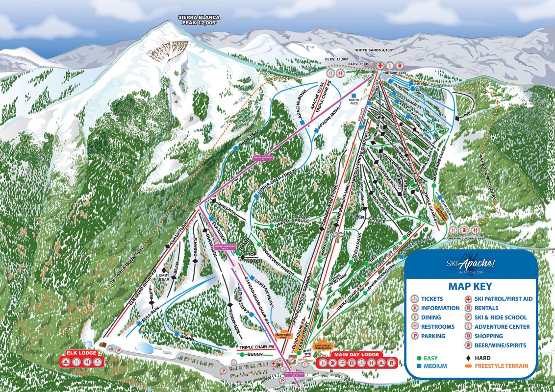 My Ski Search Ski Apache Ski Area Alto, NM