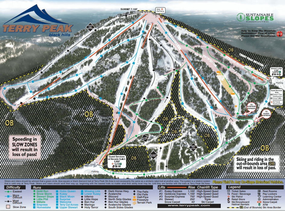 My Ski Search Terry Peak Ski Area Lead, SD