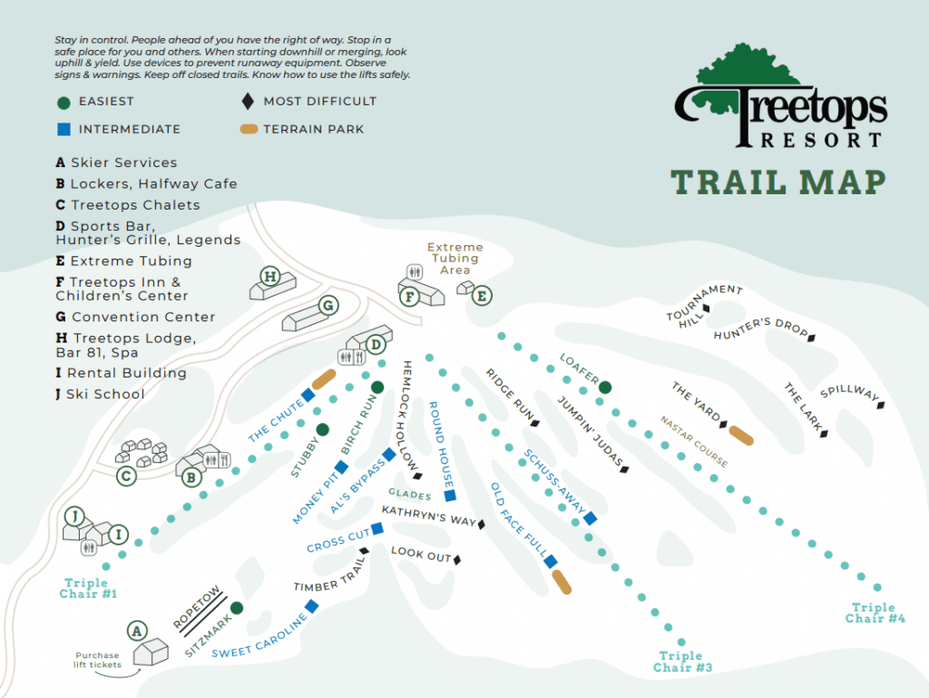 My Ski Search Treetops Resort Ski Area Gaylord, MI