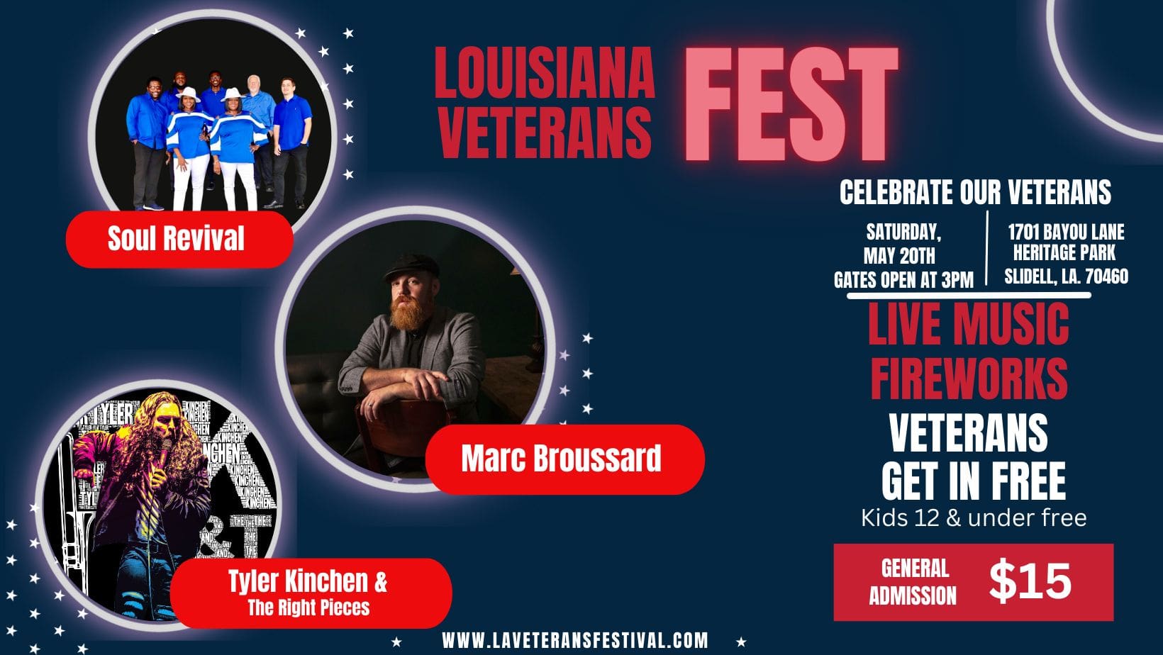 Slidell Veterans Fest held on Saturday, May 20 Heritage Park and Boat