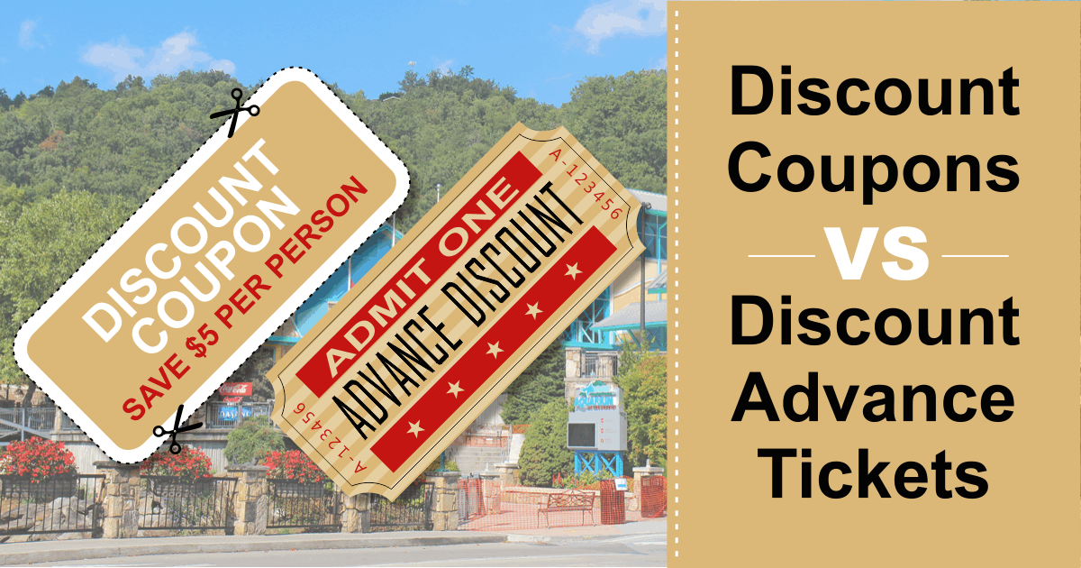 Discount Coupons vs Discount Advance Tickets What Is the Best Option?