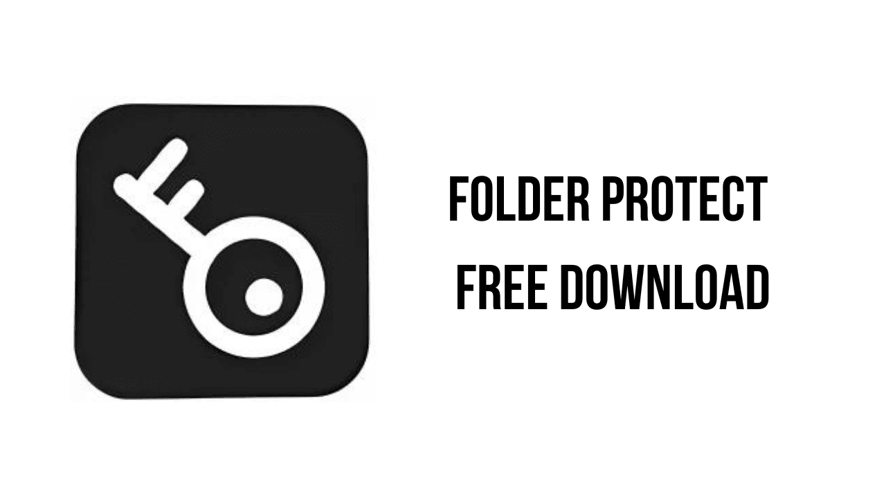 Folder Protect Free Download My Software Free