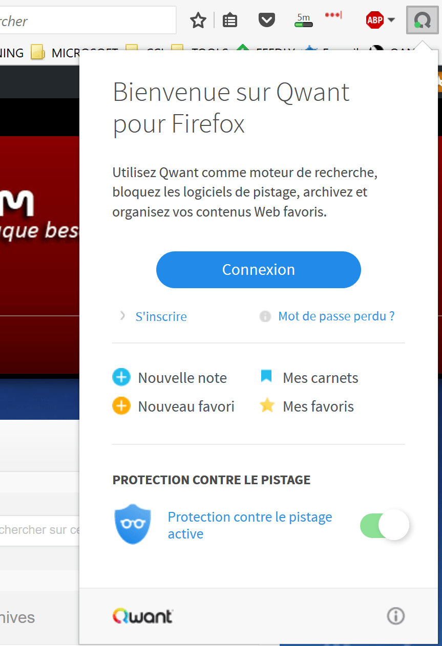 Firefox pour Qwant MySoluthèque