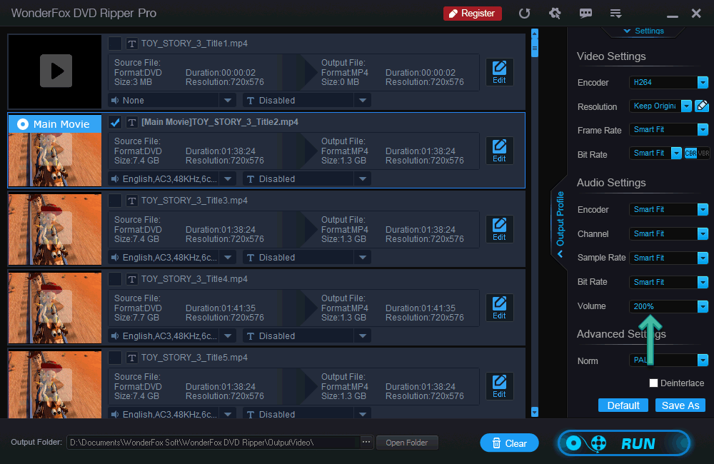 Increase Bluray DVD Sound Volume by up to 500 on PC/Mac