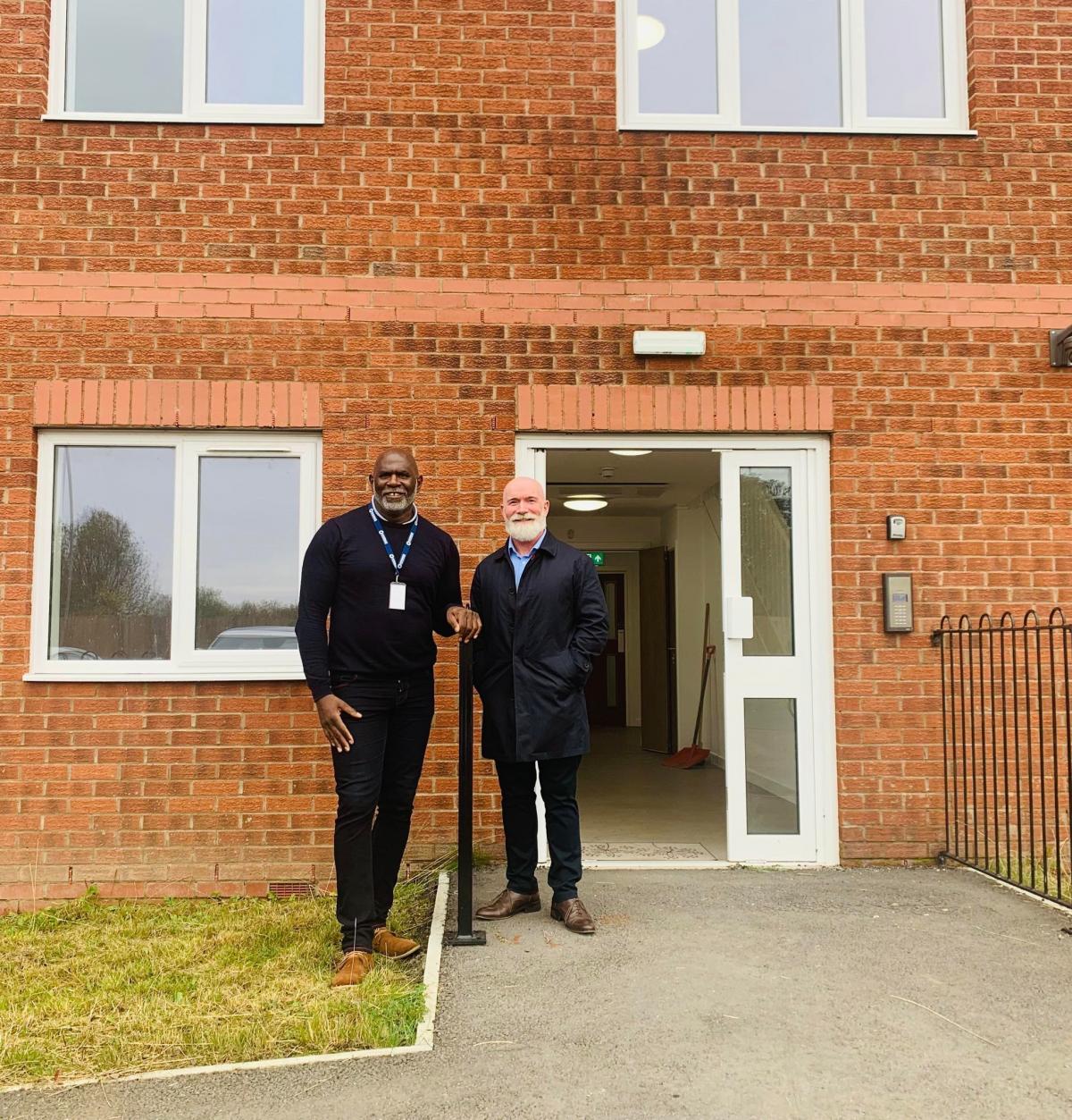 Newly built veterans My Space Housing