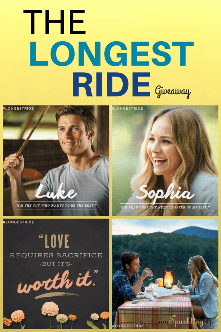 20th Century Fox’s The Longest Ride Prize Pack Giveaway My Sparkling Life