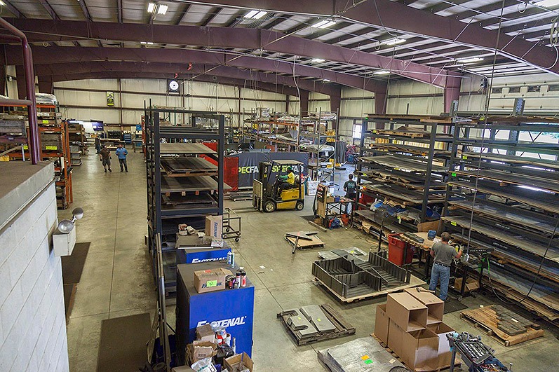 Our Facility SPEC FAB PA Metal Fabrication Job Shop