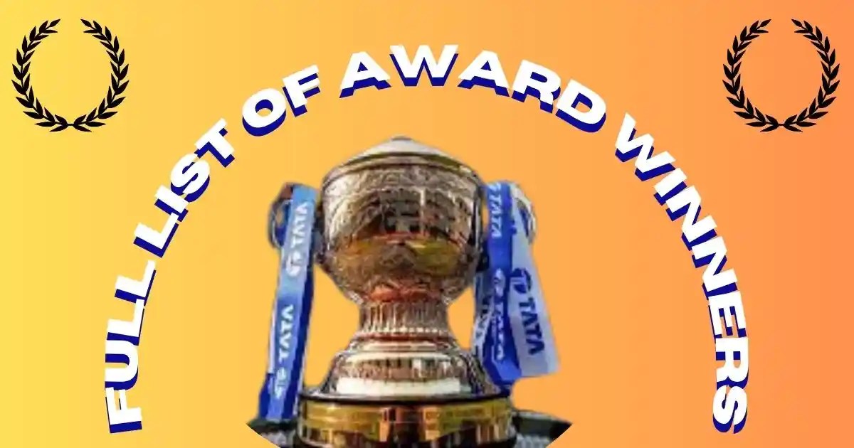 IPL 2023 Complete List of Award Winners, Man of the Match, PostMatch