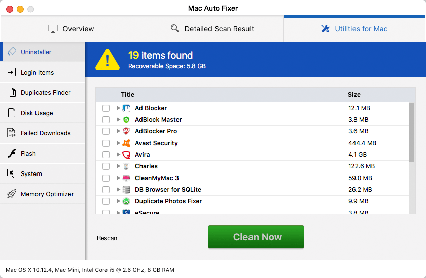 Mac Auto Fixer virus removal from Mac MySpyBot