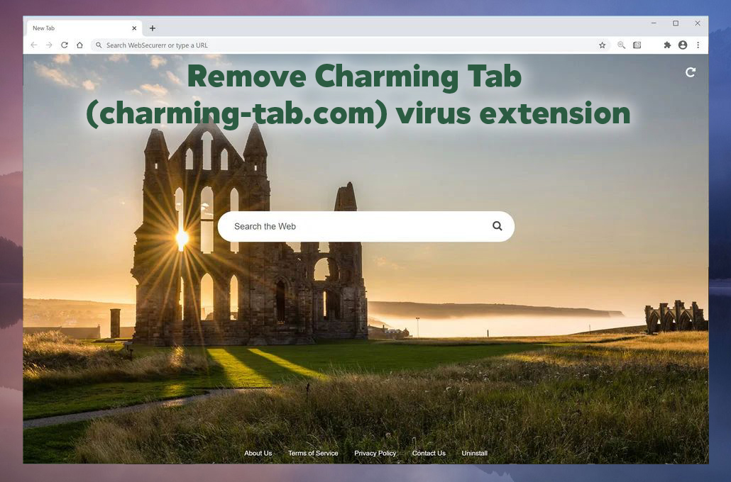 Charming Tab virus how to remove redirect to Bing Charming Tab virus how to remove redirect to Bing