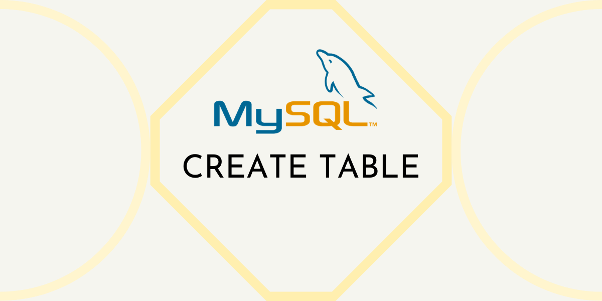MySQL CREATE TABLE How to create a table in MySQL? MySQLCode