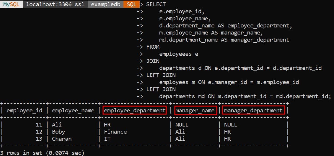 How To Join the Same Table Twice in MySQL? MySQLCode