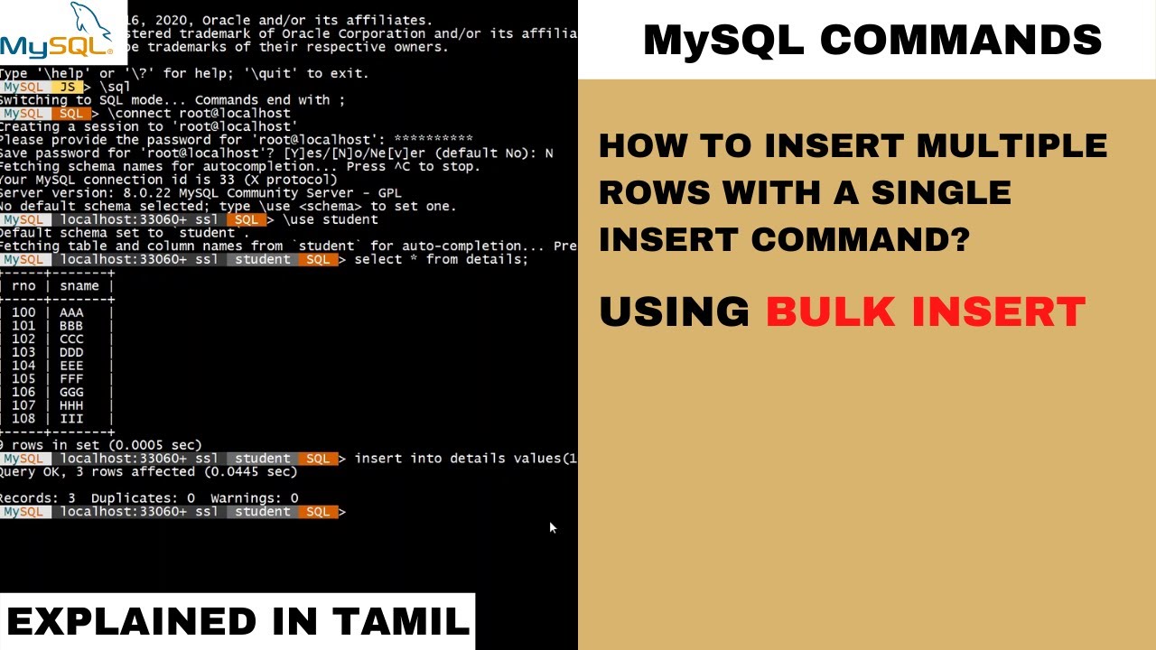 Insert into Multiple Values with MySQL Simplified Guide MySQL YA