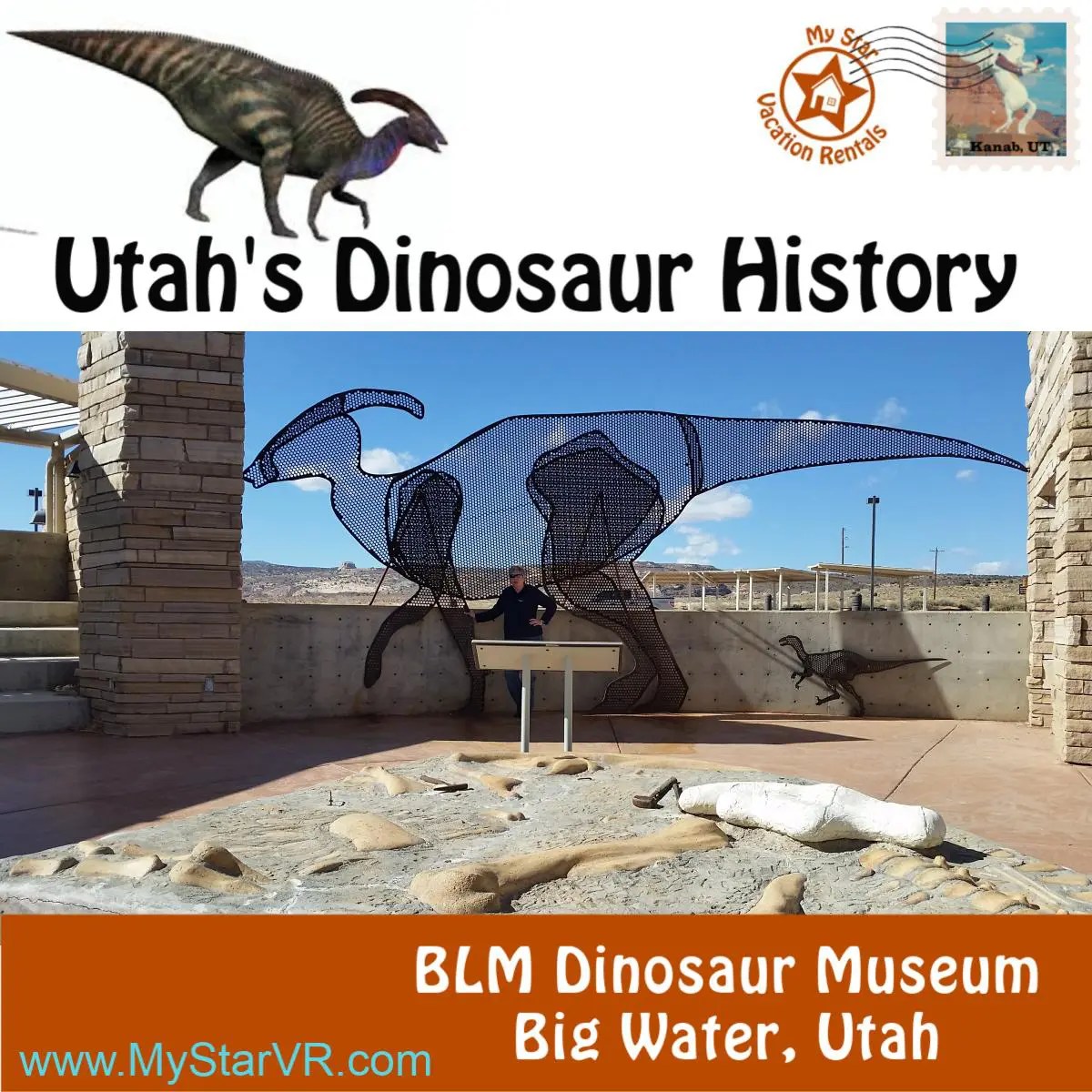 Dinosaurs In Utah Kanab Dinosaur Museum