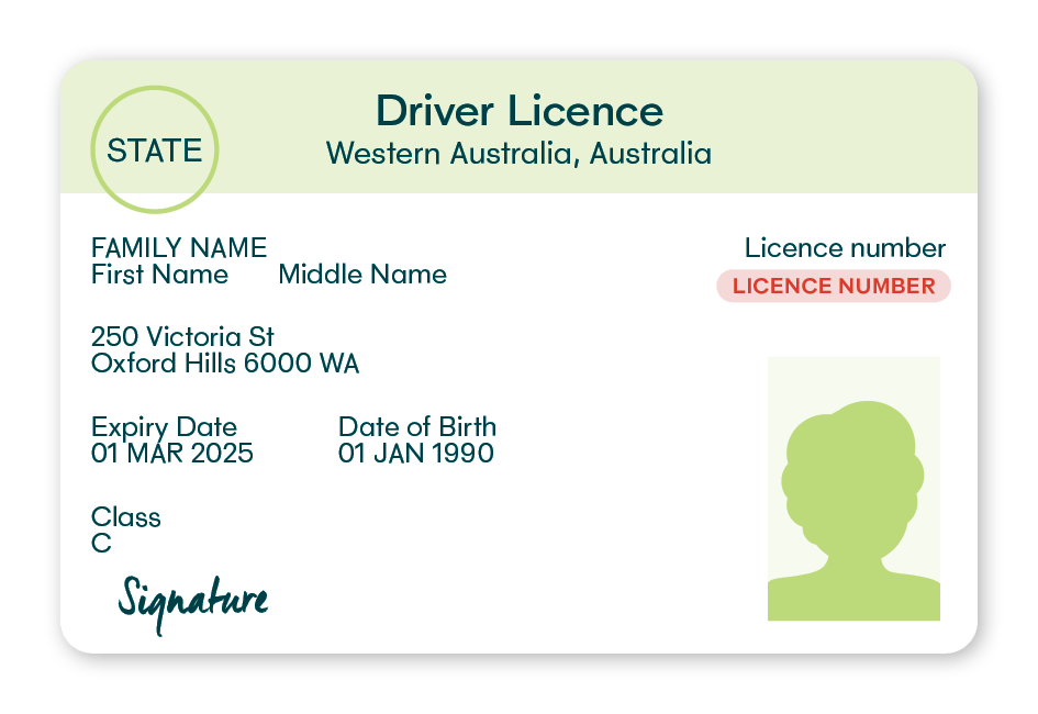 Identity verification changes for driver’s licence MyState Bank