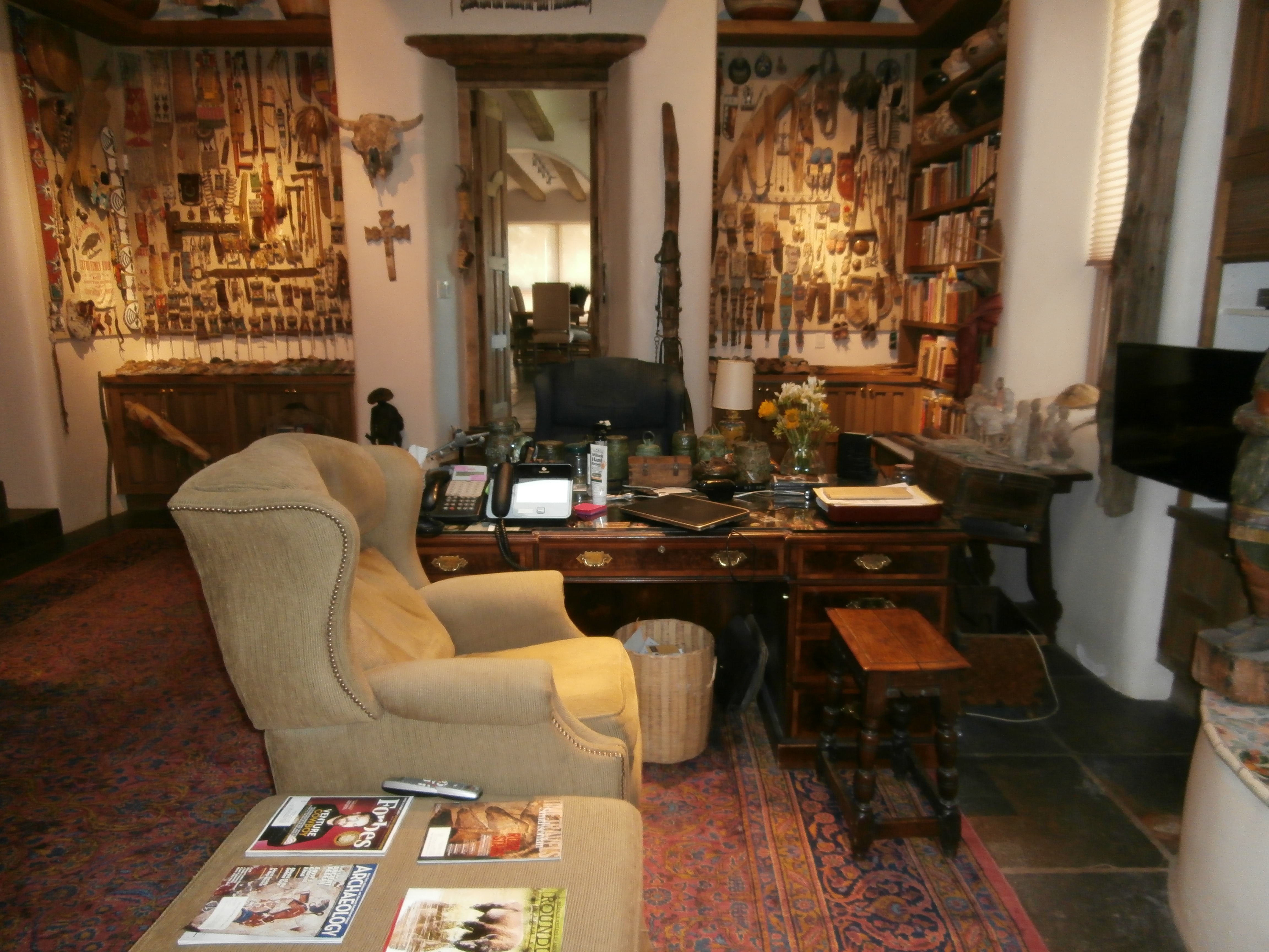 Chatting with Forrest His Office Mysterious Writings