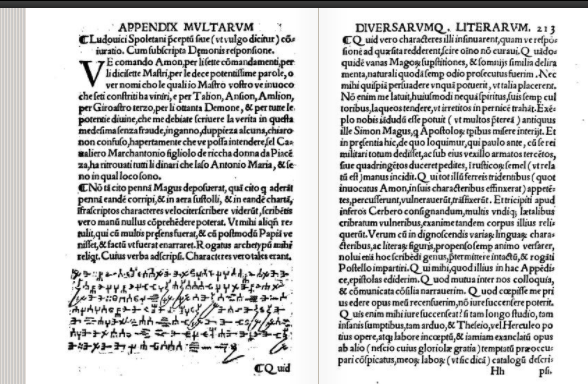 Unsolved Code and/or the Mysterious Writing of the Devil? Mysterious