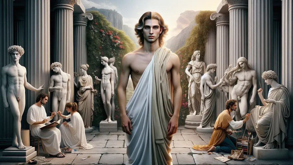 Hermaphroditus Greek God Of Hermaphrodites And Effeminates